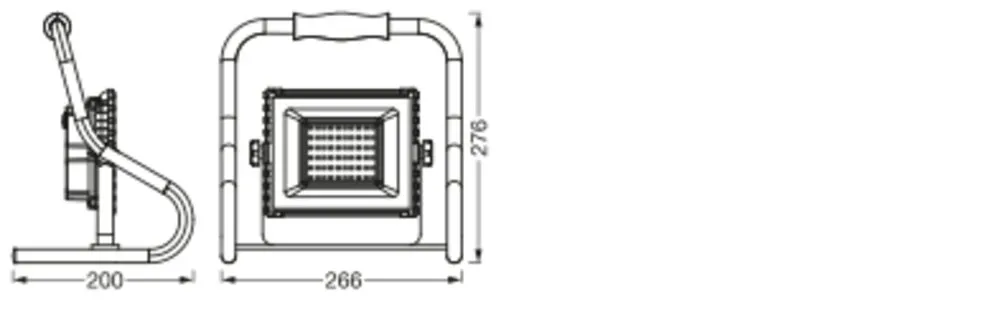 Ledvance LED Worklight Battery R-Stand 20W 4000K Pic_2