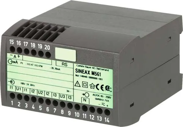 GOSSEN METRAWATT GMBH SINEAX M561 24...60VDC/AC 20mA Pic_1