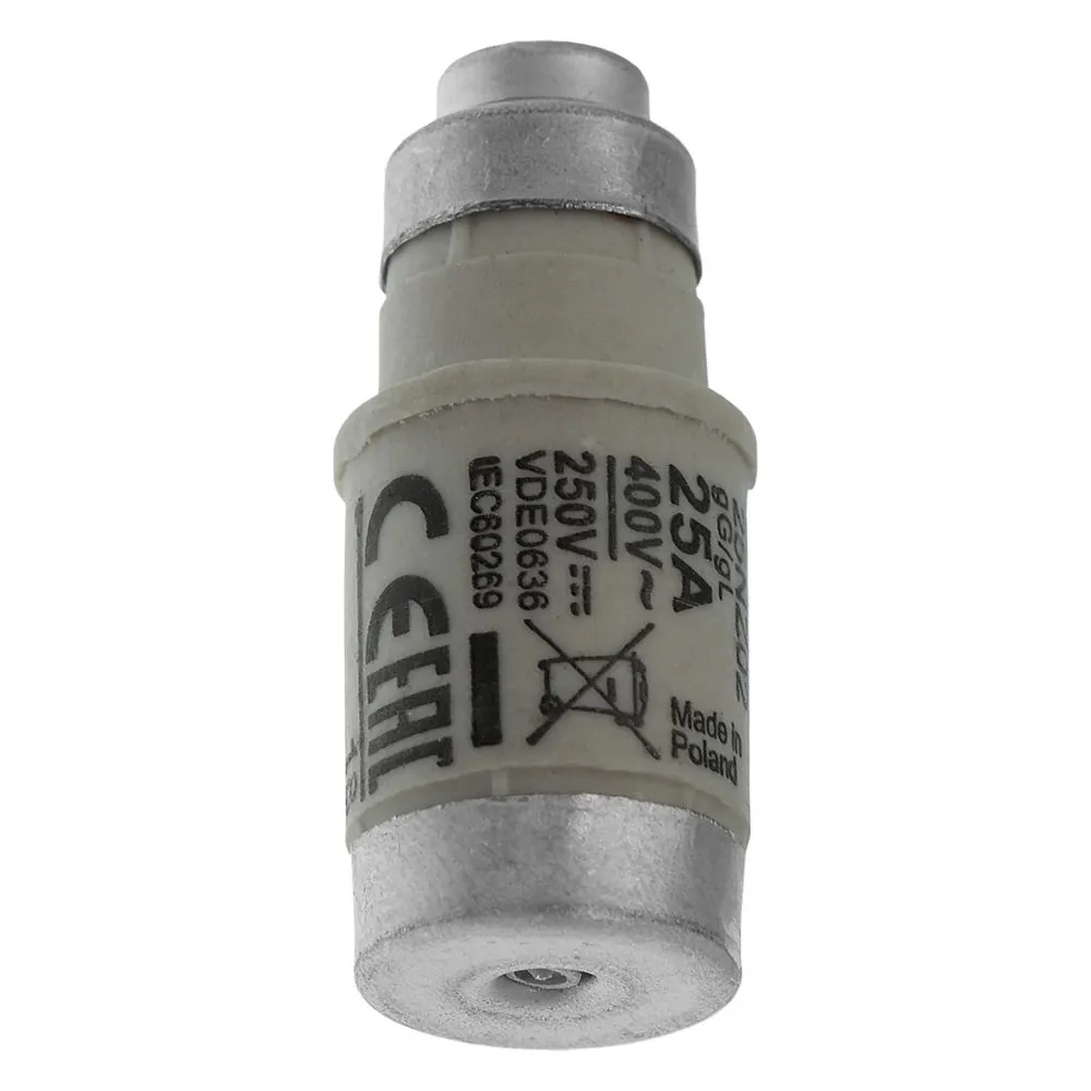 Eaton Electric FUSE-D02 25A T GL/GG 400VAC E18 Pic_1