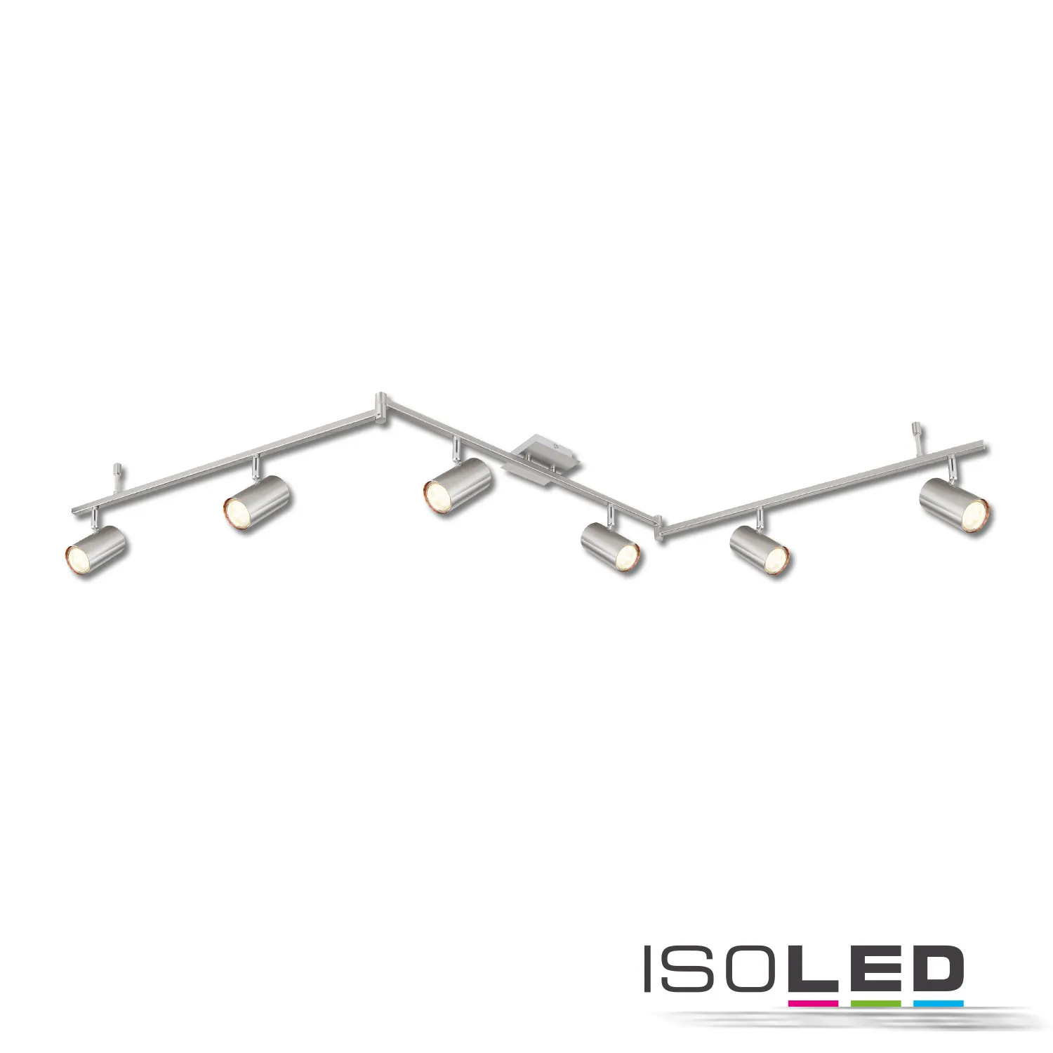 FIAI Handels GmbH Deckenstrahler nickel matt, 6xGU10 Pic_2