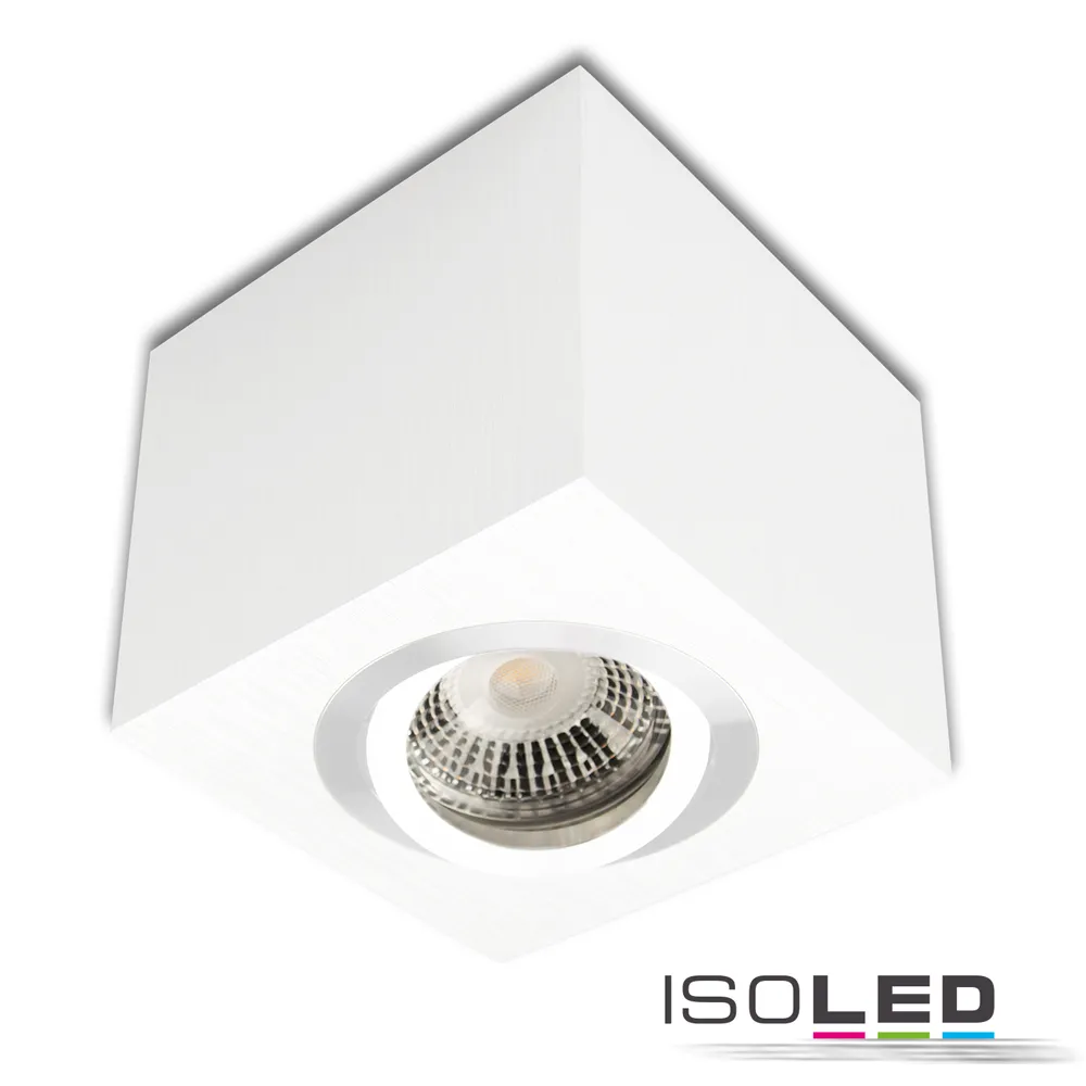 ISOLED Deckenaufbauleuchte eckig für GU10/MR16 Pic_1