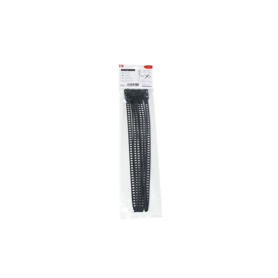 Hellermanntyton SOFTFIX L-TPU-BK (6) Pic_1