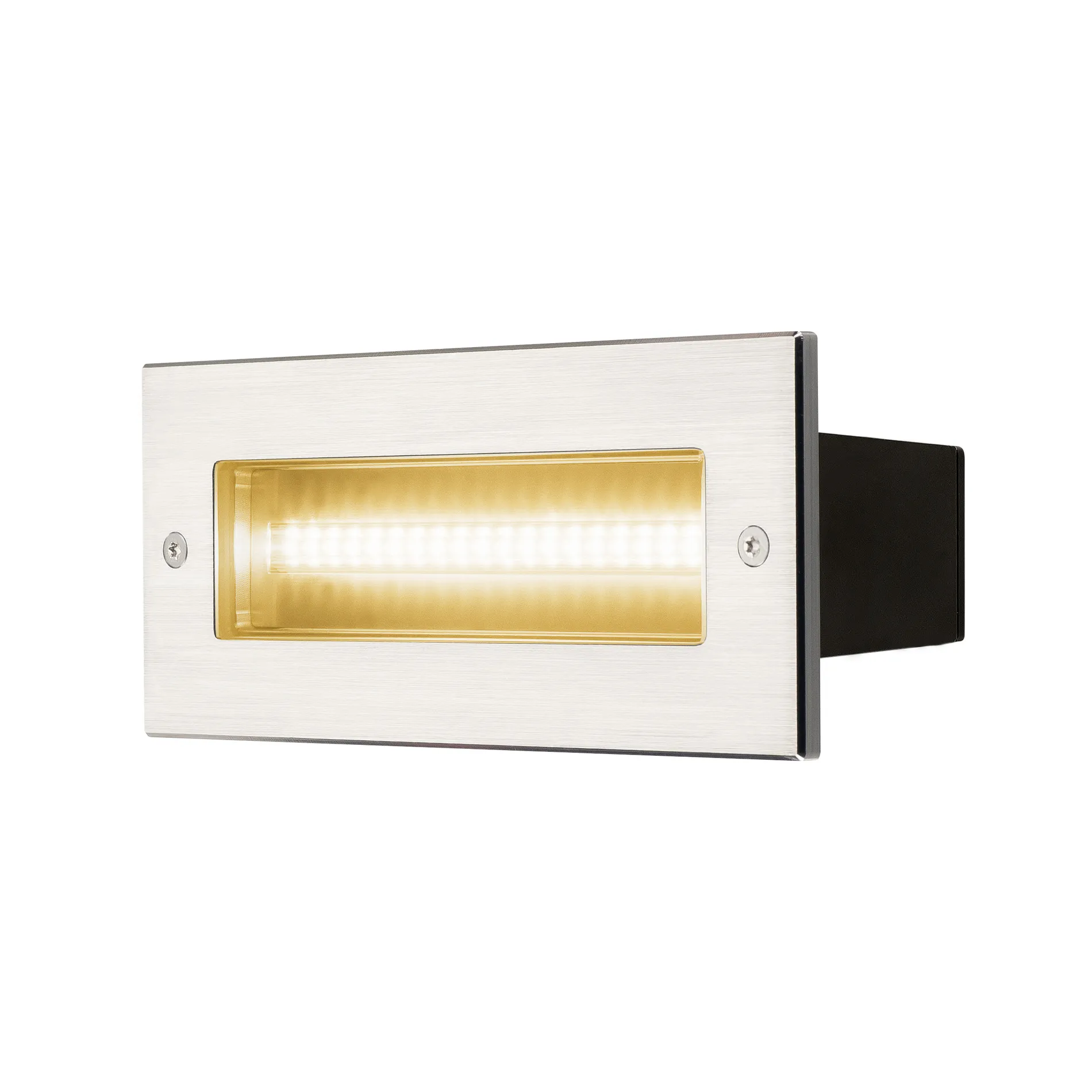 Slv BRICK EL symmetrisch edelstahl 3000K Pic_1