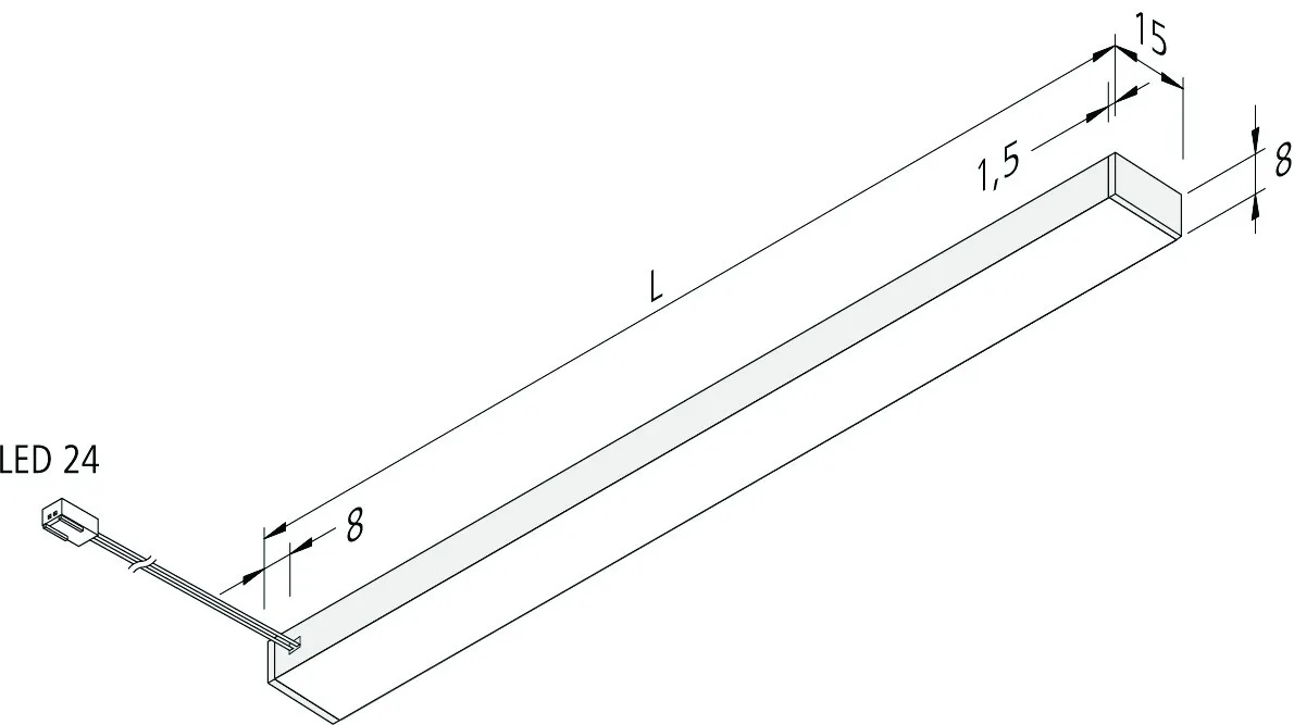 Hera, Enger LED Top-Stick FMK 600mm 10,9W ww Pic_2