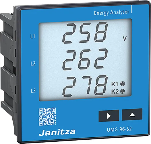 Janitza UMG 96-S2 Backlight, 90-265V Pic_2