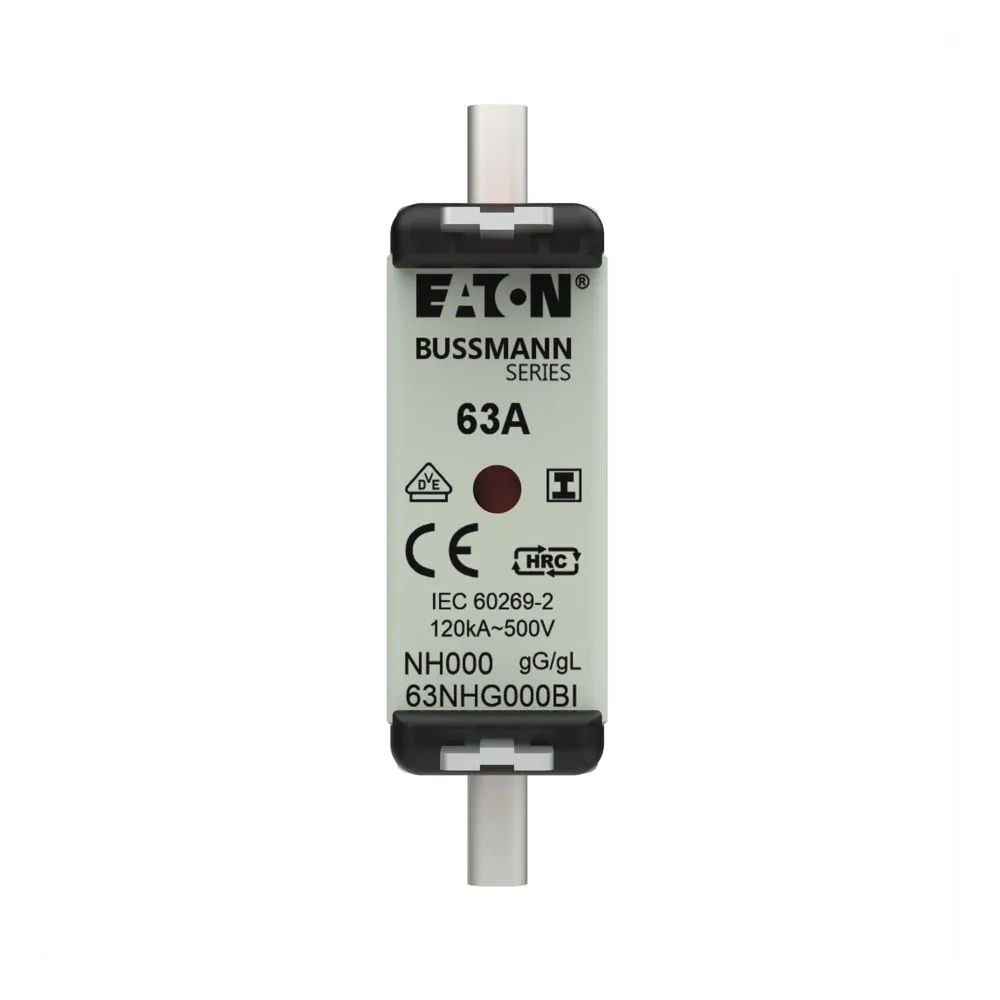 Eaton Electric NH FUSE 63A 500V SIZE 000 GG IMGL Pic_2