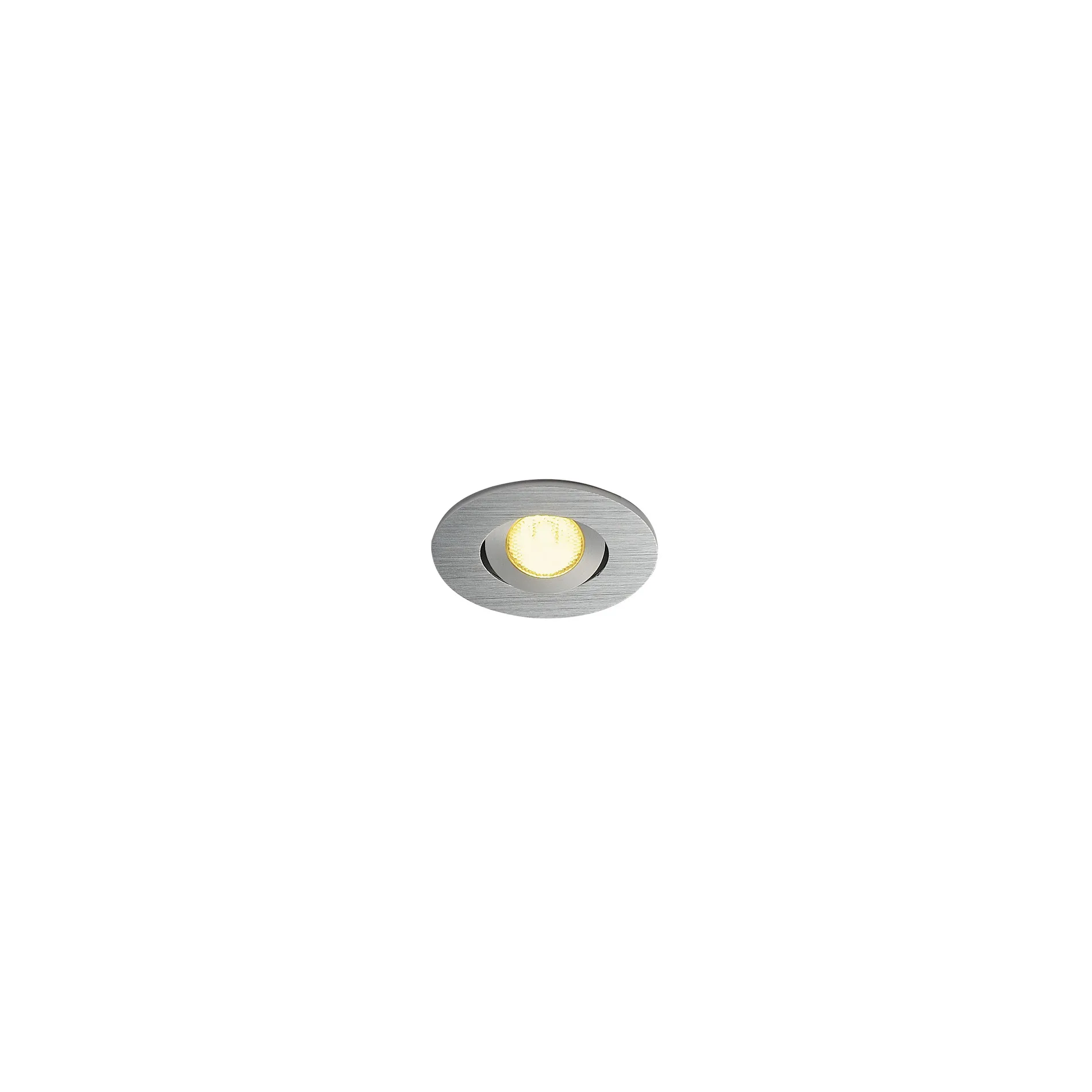 SLV ELEKTRONIK GMBH NEW TRIA 45 DL rund 3000K aluminium Pic_1