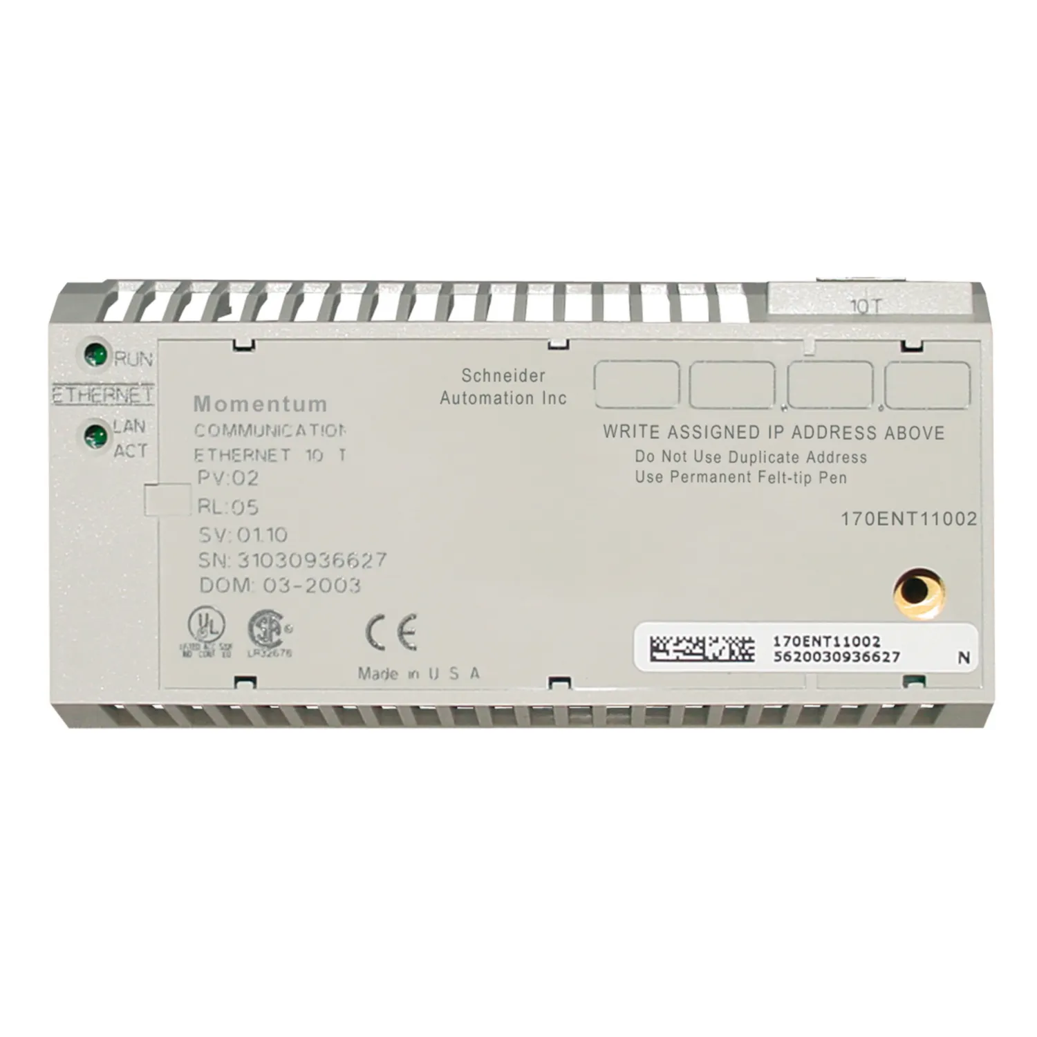 Schneider Electric 170ENT11001 Pic_1