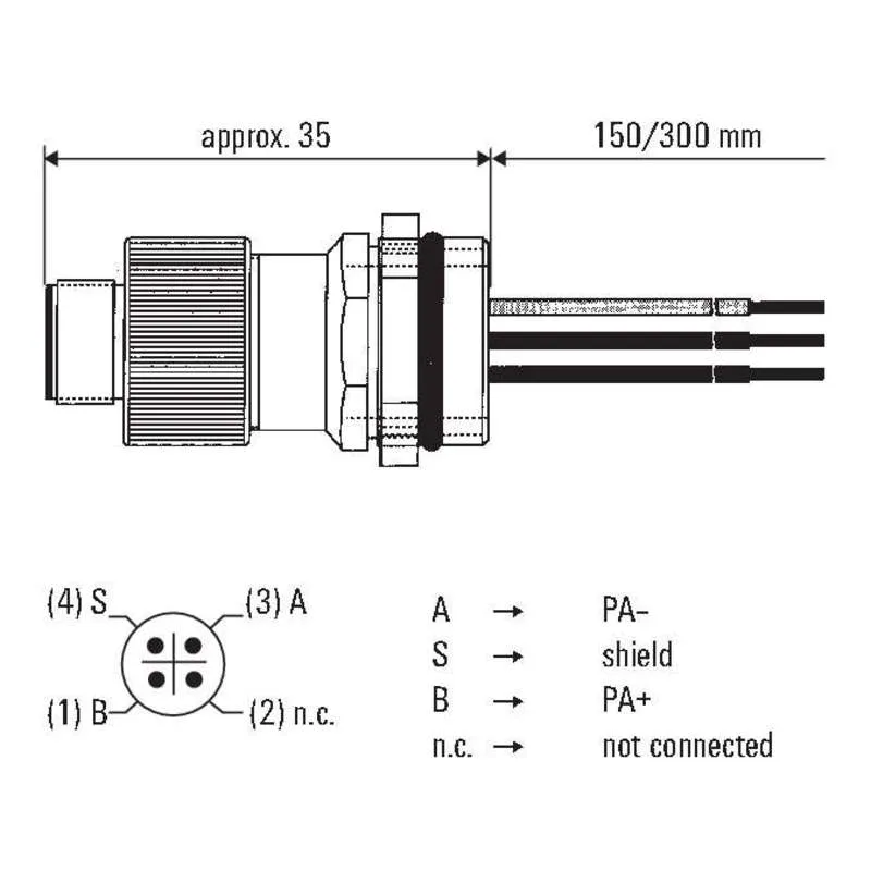 Weidmüller POS-4P M12 M20 300MM Pic_1