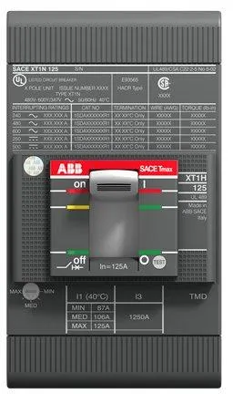Abb XT1N 125 TMF 100-1000 3p F F UL/CSA Pic_1