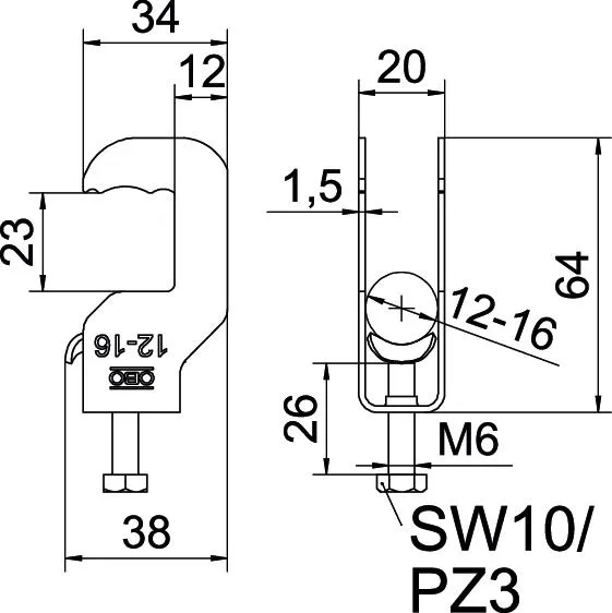 OBO Bettermann BS-RS1-M-16 FT Pic_2