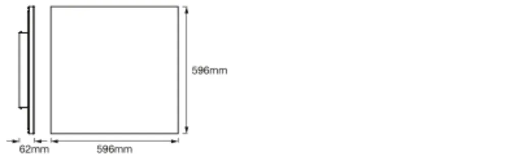 LEDVANCE GMBH Planon Frameless 600x600mm 40W 3000K Pic_2