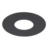 NUMINOS XS Adapterplatte rund schwarz