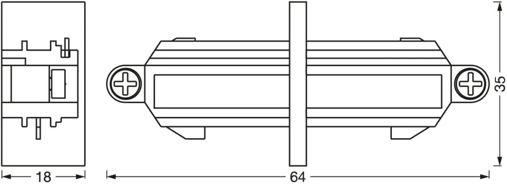 Ledvance Tracklight Linear Connector Black Pic_2