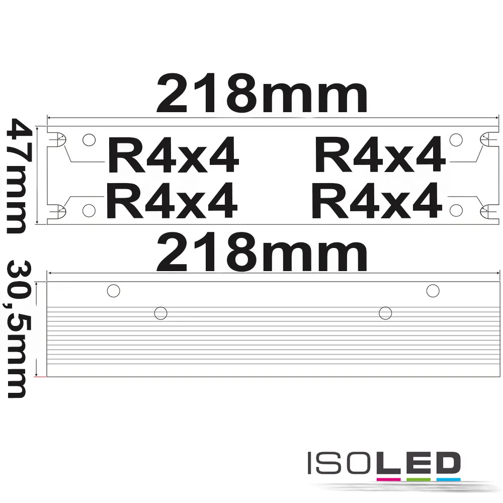ISOLED LED Trafo 24V/DC, 0-100W, Gitter Pic_1