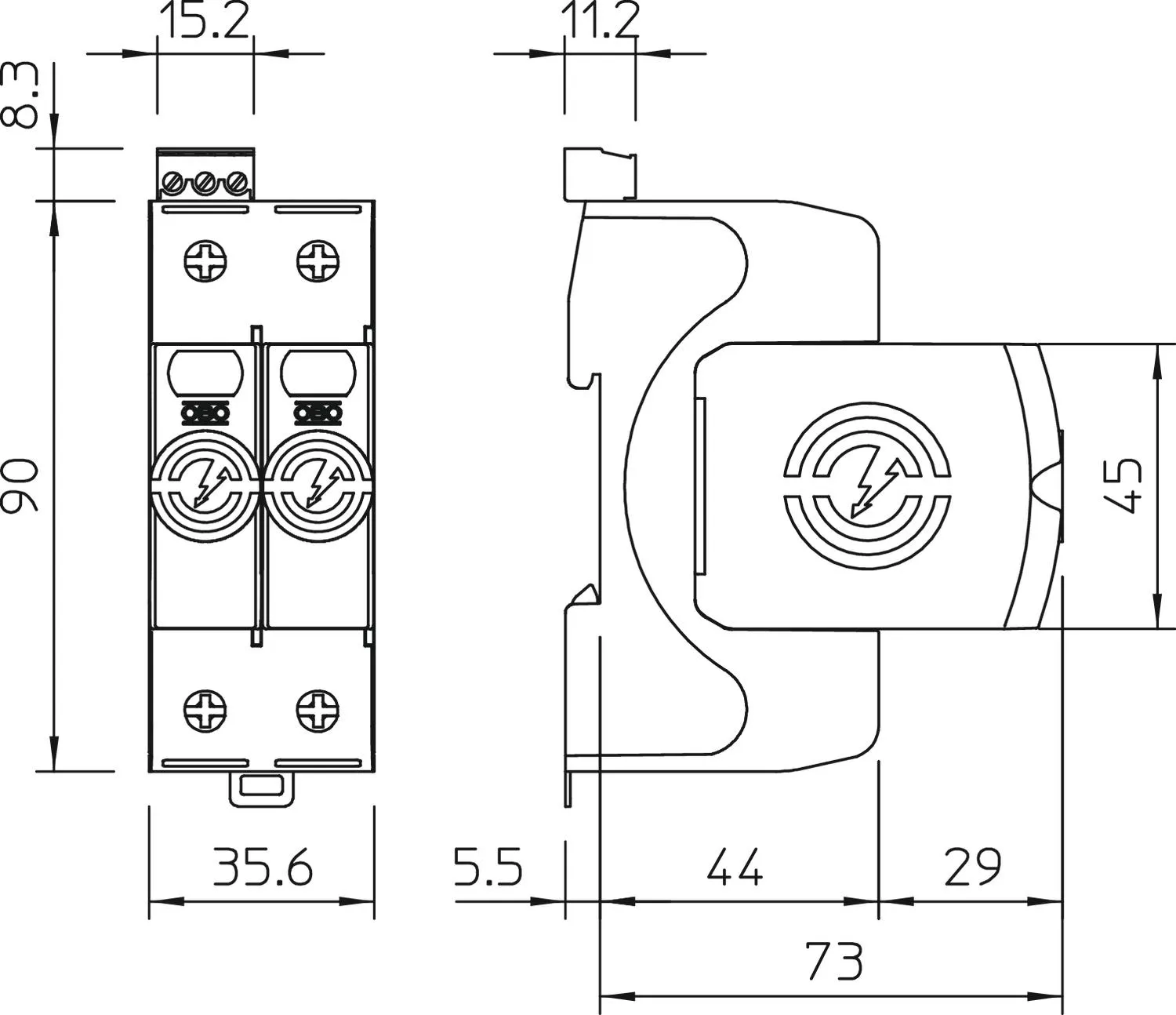 OBO Bettermann V50-1+NPE+FS-280 Pic_1