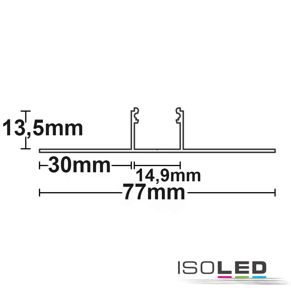 ISOLED LED Trockenbau T-Profil 14 Pic_1