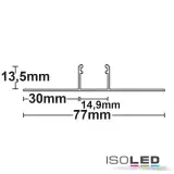 LED Trockenbau T-Profil 14, 300cm