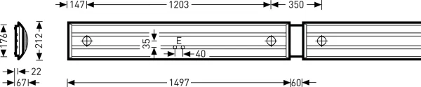 Trilux 3331 G2 D3 LED3000-840 ET 01 Pic_1