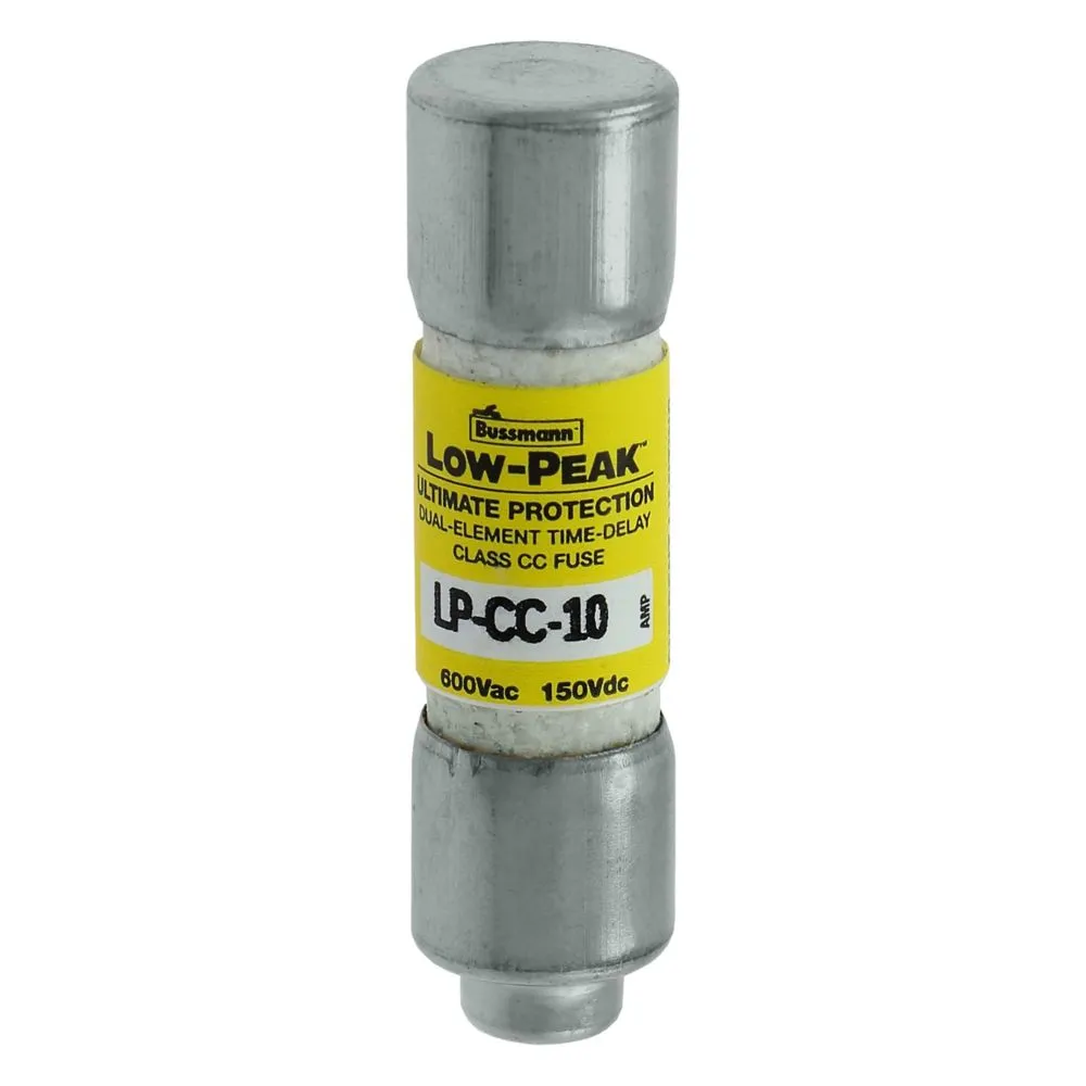 Eaton Electric LOW PEAK CC TRÄGE SICHERUNG 10AMP Pic_3