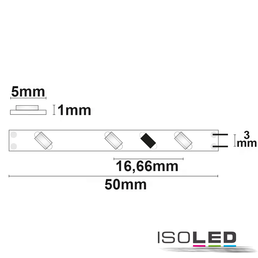 ISOLED LED HEQ840-MICRO Flexband, 12V, 4,8W Pic_1