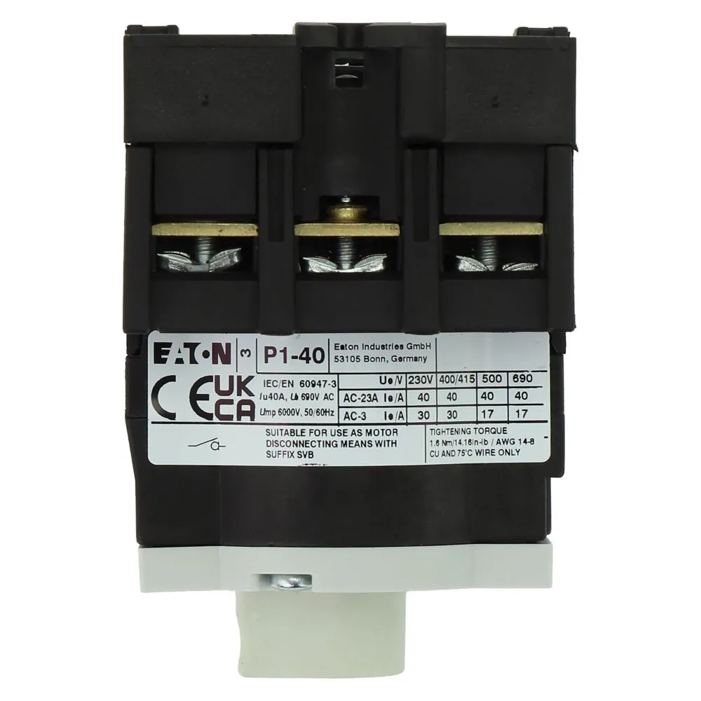 Eaton Electric P1-40/XM Pic_2