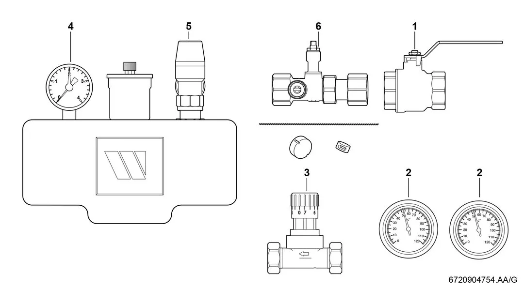 Bosch Nr.1121 Heat cycle system packet Pic_1