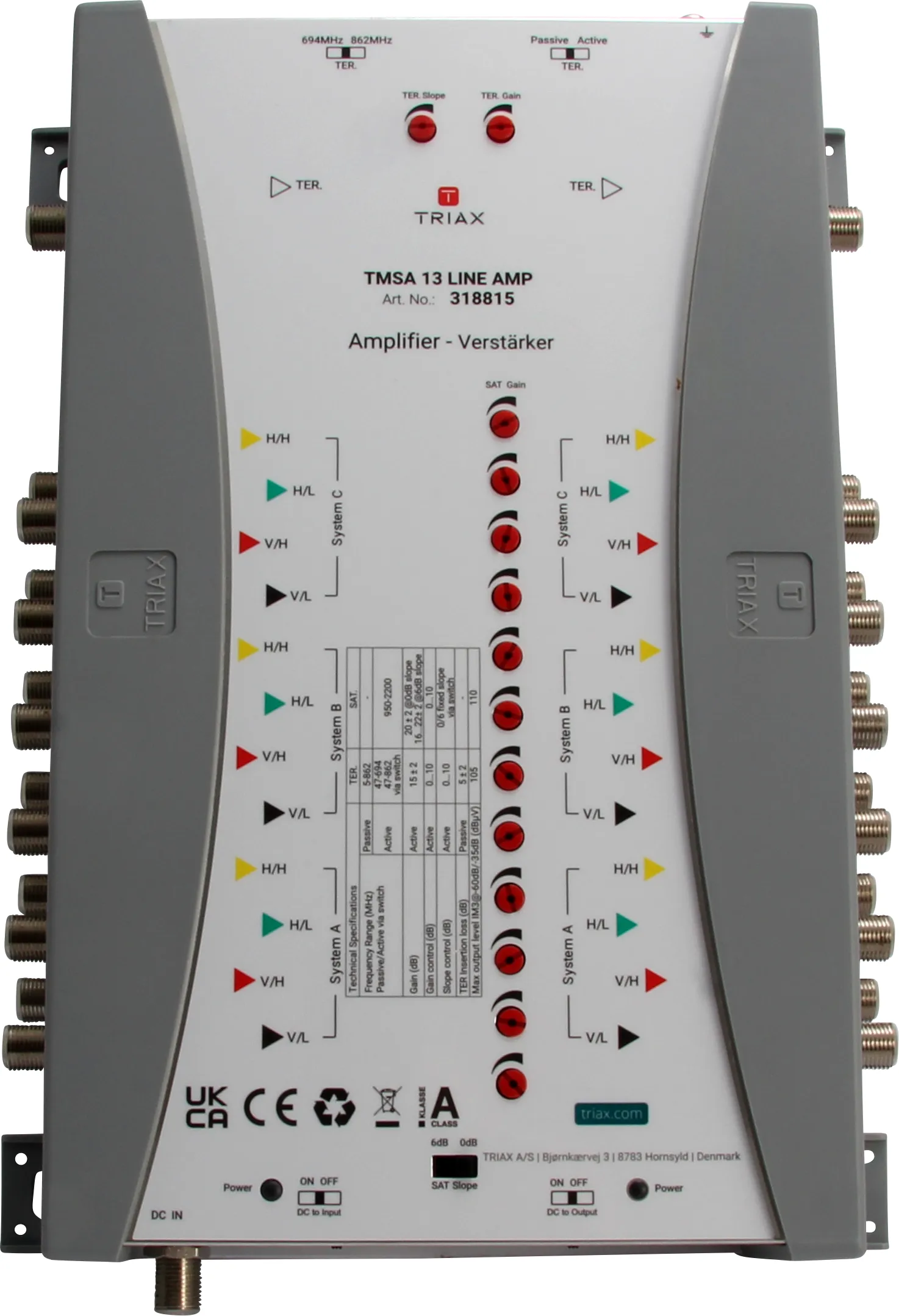 Hirschmann TMSA 13 LINE AMP Pic_1