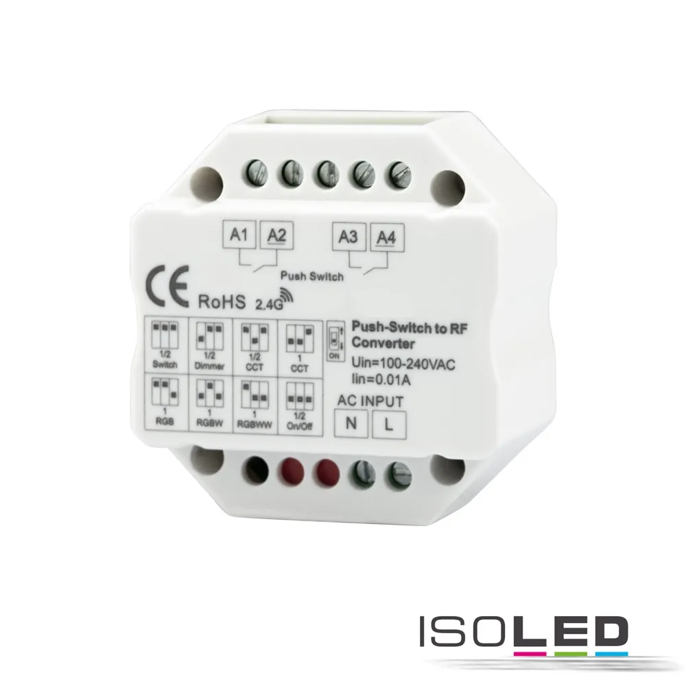 ISOLED Sys-Pro 2-Push Input, Funk-Output Pic_1