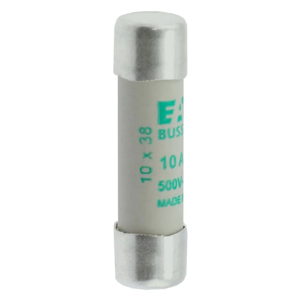 Eaton Electric CYLINDRICAL FUSE 10 x 38 10A AM 500V AC Pic_3