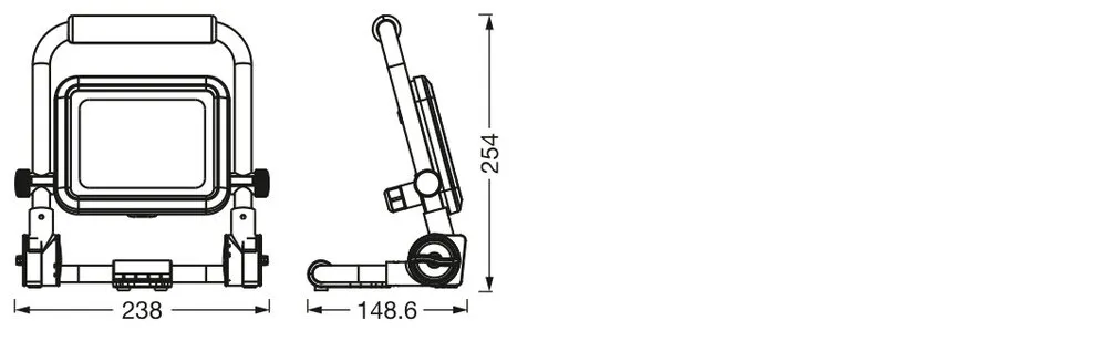 Ledvance LED WORKLIGHT VALUE R-STAND 30W 865 Pic_2