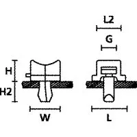 Hellermanntyton TY5K3/5-PA66HS-NA (100) Pic_2