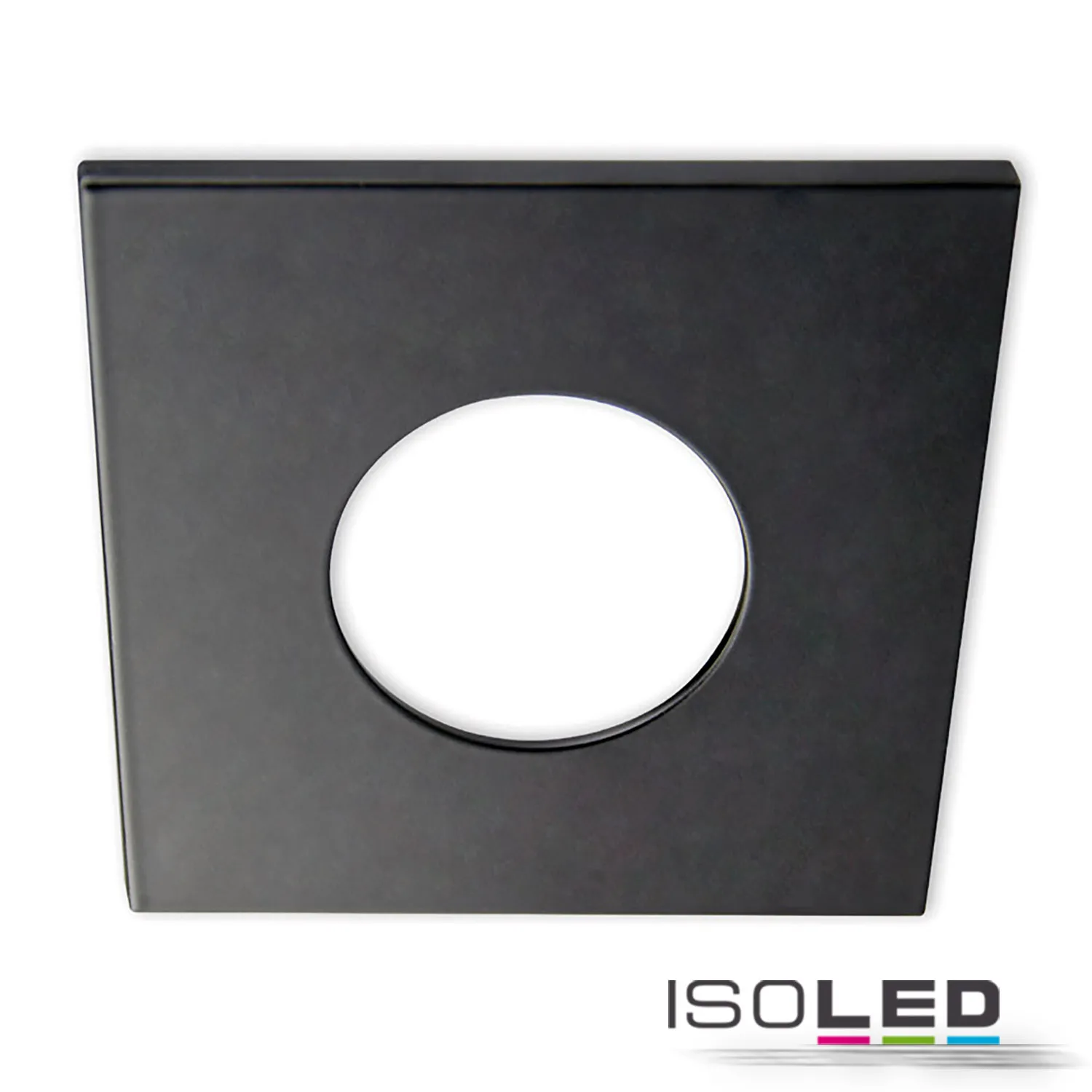 ISOLED Cover Aluminium eckig schwarz matt Pic_1