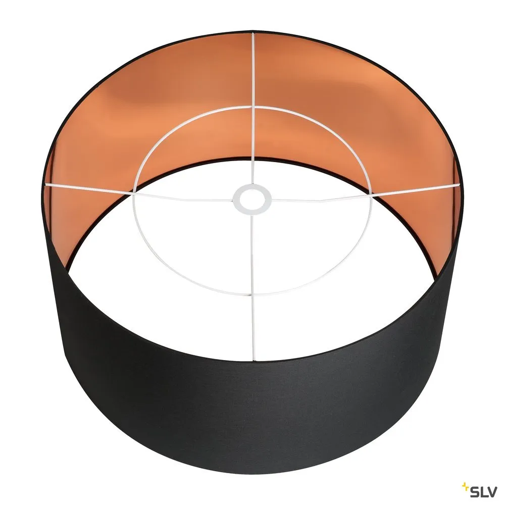 Slv Schirm für FENDA Ø70cm schwarz/kupfer Pic_3