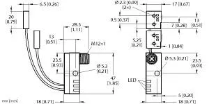 Turck NI2-Q6.5-AP6-0.2-FS4.4X3/S304 Pic_1