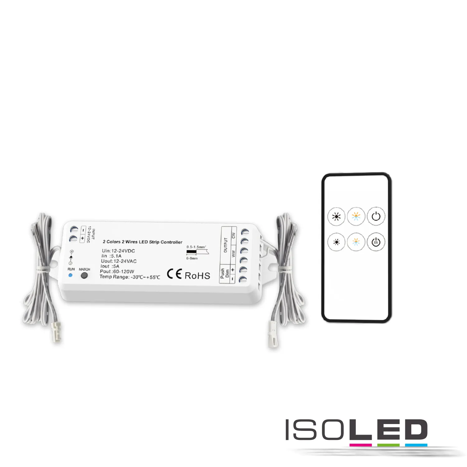 ISOLED LED weißdynamischer Push/Funk Pic_1