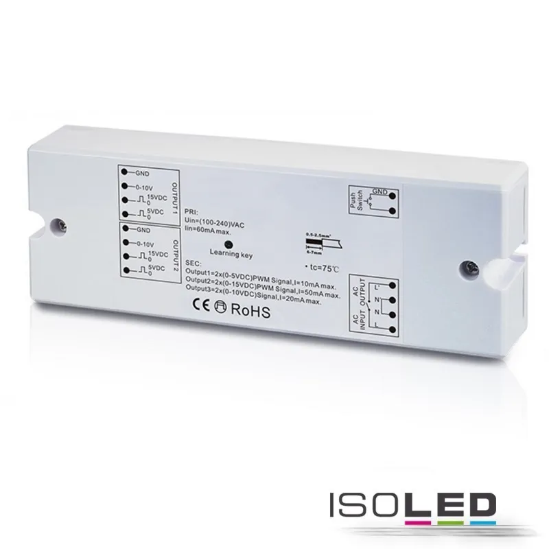 ISOLED Sys-One Funk/Push Dimmer 0-10V Pic_1