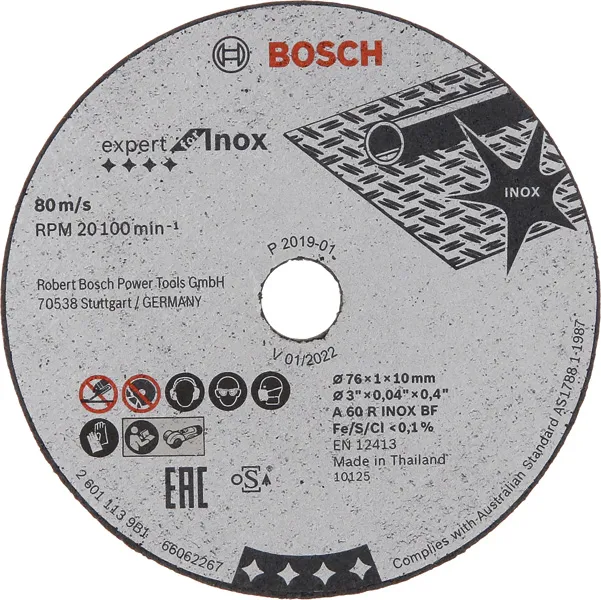 Bosch Trennscheibe Expert for Inox Pic_1