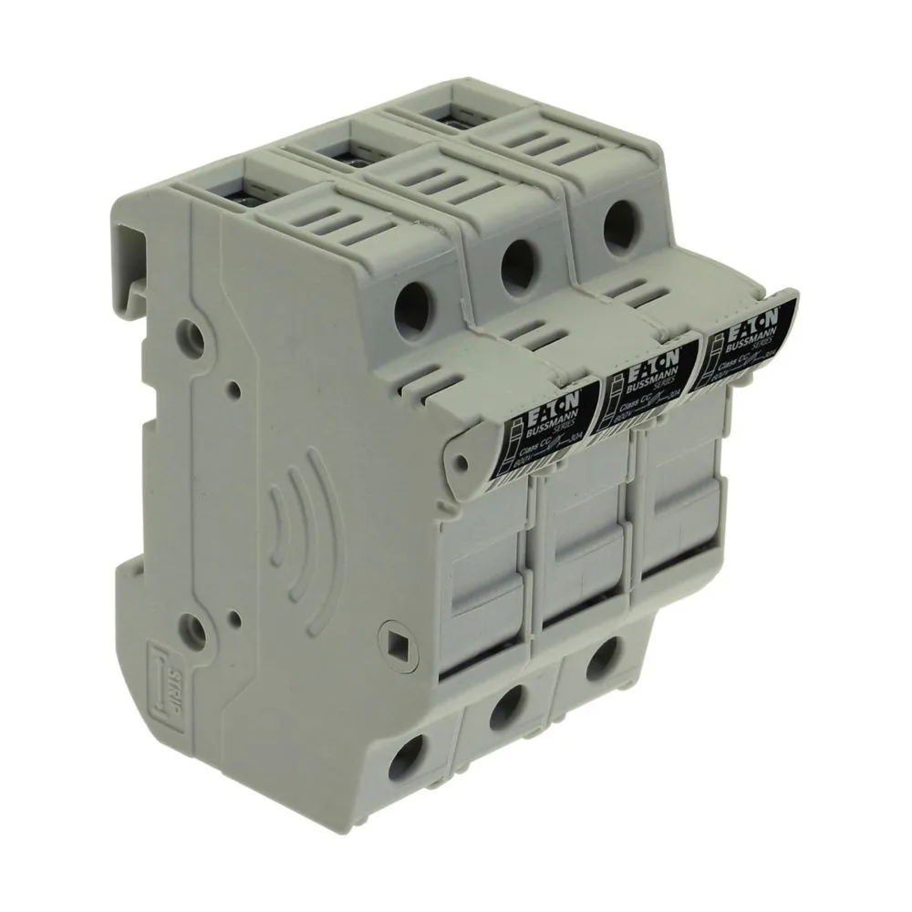Eaton Electric 3Pole 30A 600V MFH For 10X38 Class CC Pic_4