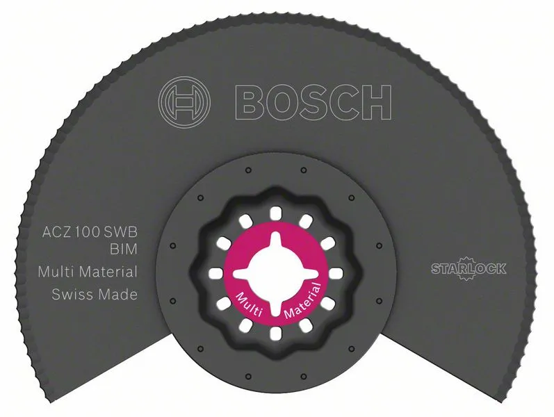 BOSCH ROBERT POWER TOOLS GMBH BIM Segmentwellenschliffmesser ACZ 100 SWB Pic_2