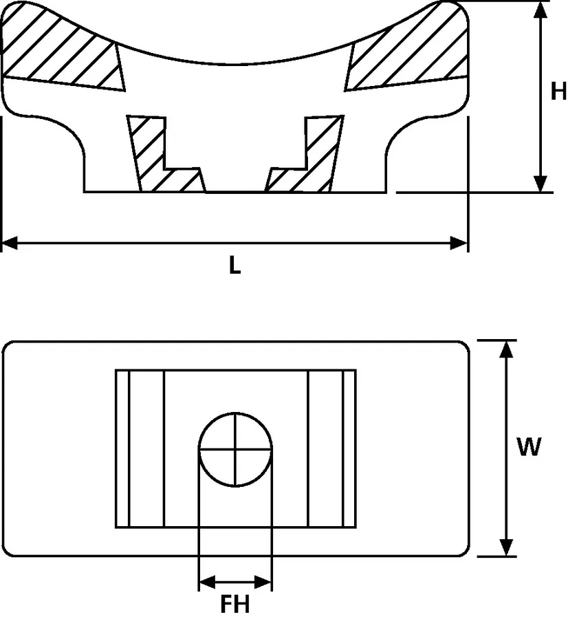 Hellermanntyton LKCSF1-PA66-BK (100) Pic_1