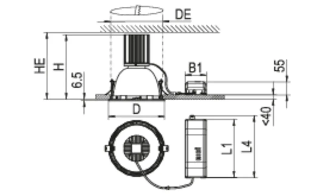 RIDI LEUCHTEN GMBH EDLR 235/2000-840 SMB-DALI Pic_2