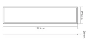 Nobile Licht LED Panel R1S up-light UGR?19 nicht dimmbar Pic_4