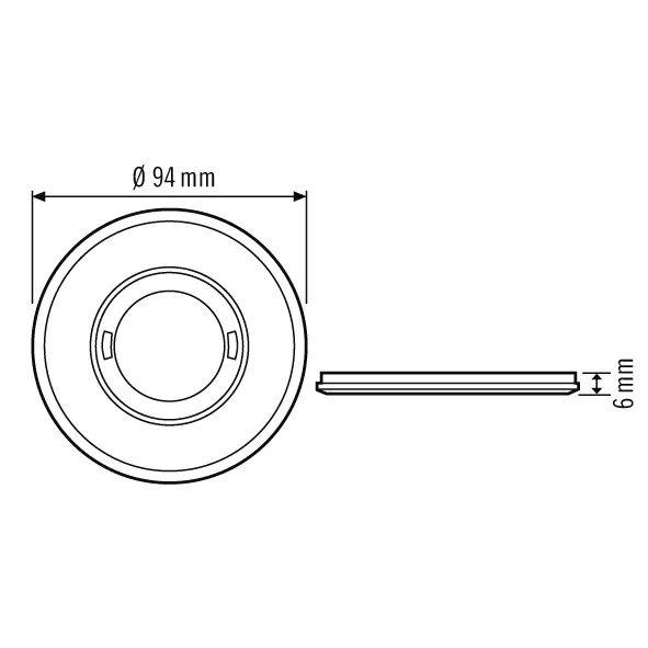Esylux FLAT COVER ROUND BK Pic_2