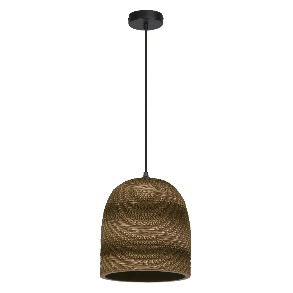 Ledvance Decor Cardboard Ball Bell Pendant E27 Brown Pic_1