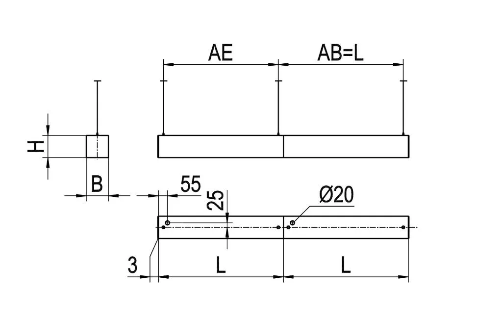 RIDI LEUCHTEN GMBH AL-R1X115/30DA-SM Pic_1