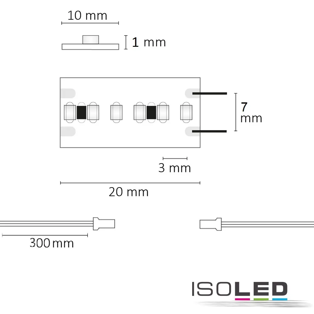 ISOLED LED CRI940 MiniAMP Flexband, 24V Pic_2