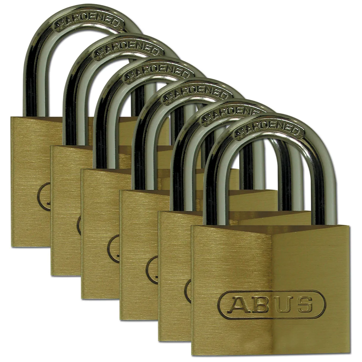 Brady BRASS PADLOCK 50 MM HARDENED ST SHACKLE Pic_1