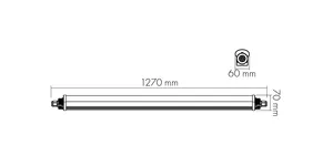Nobile Licht LED FR-Leuchte 1,2 m SCCT MP IP65 Pic_6