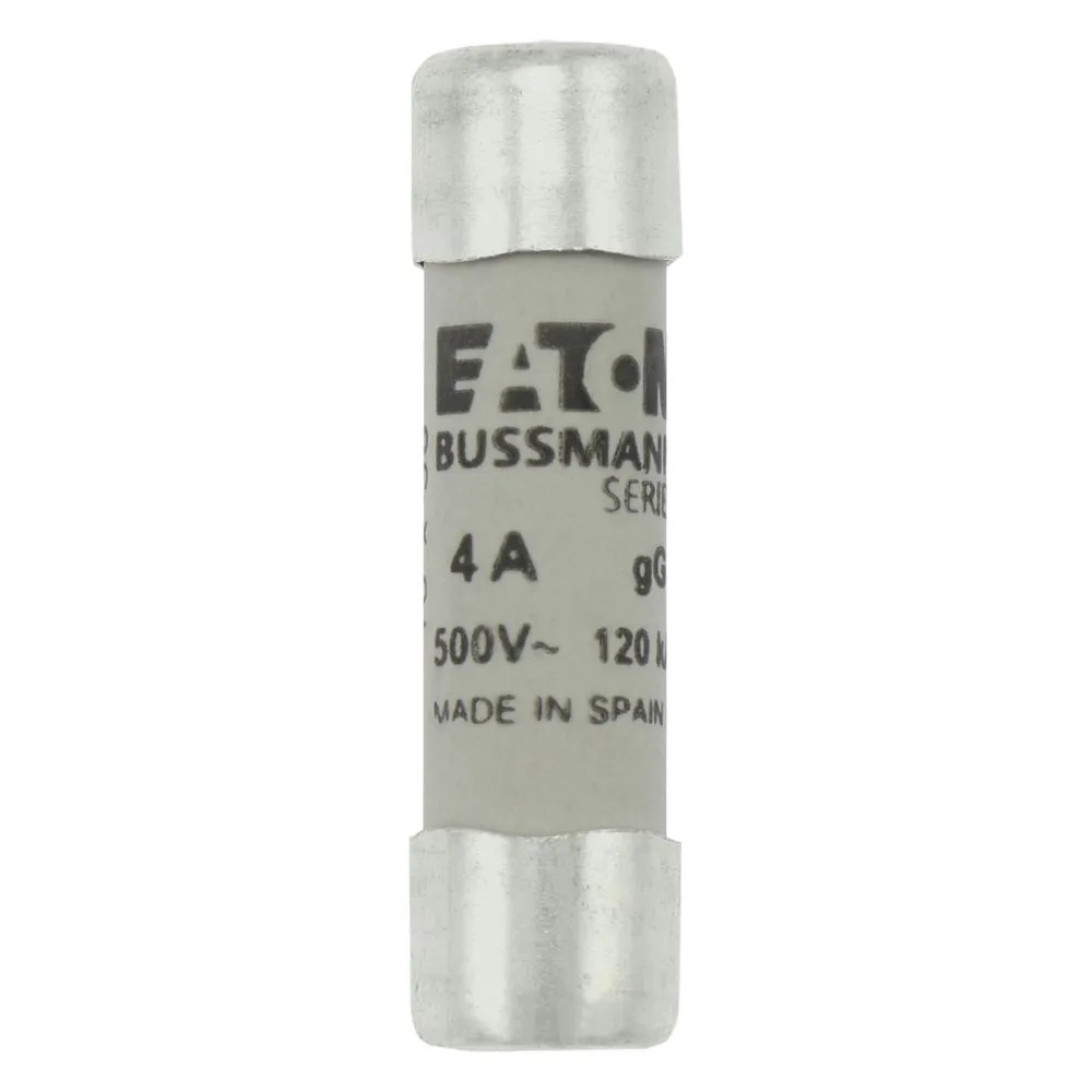 Eaton Electric Zylindrische Sicherung 10 x 38 4A GG 500 Pic_1